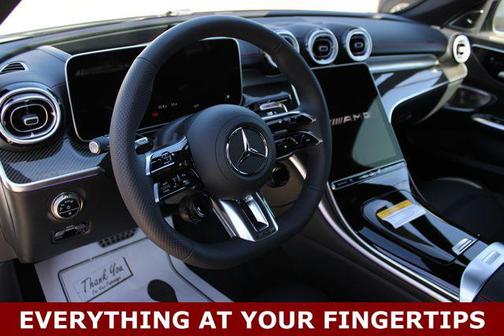 Polar White 2026 Mercedes-Benz AMG C 43 4MATIC