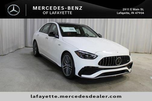 Polar White 2026 Mercedes-Benz AMG C 43 4MATIC
