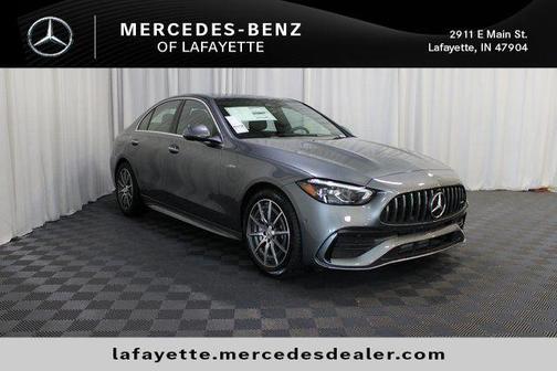 Gray 2025 Mercedes-Benz AMG C 43 4MATIC