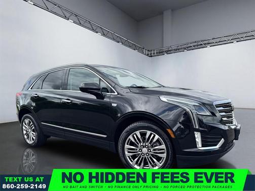 Stellar Black Metallic 2017 Cadillac XT5 Premium Luxury