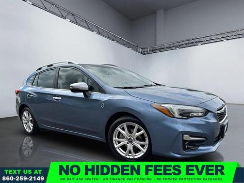 Island Blue Pearl 2018 Subaru Impreza 2.0i Limited