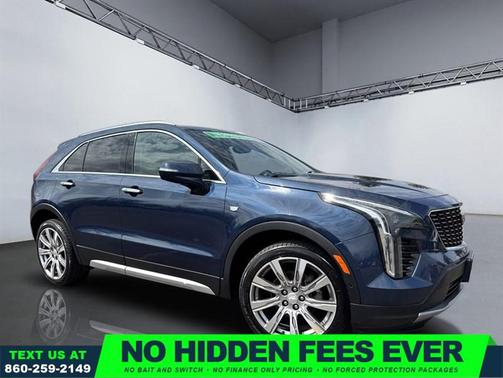 Twilight Blue Metallic 2019 Cadillac XT4 Premium Luxury