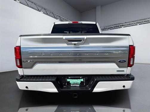 White Platinum Metallic Tri-Coat 2019 Ford F-150 Platinum