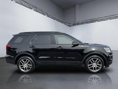 Shadow Black 2018 Ford Explorer Sport
