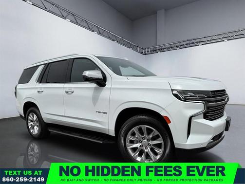 Summit White 2023 Chevrolet Tahoe Premier