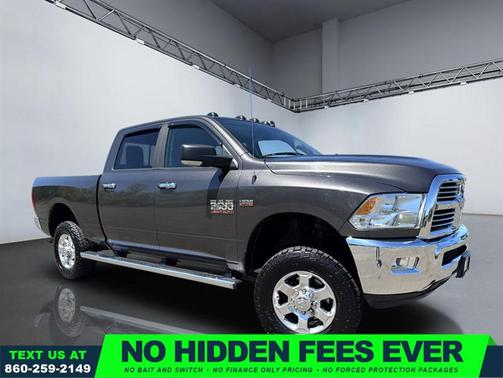 Granite Crystal Metallic Clearcoat 2018 RAM 2500 Big Horn Crew Cab 4x4 6'4' Box