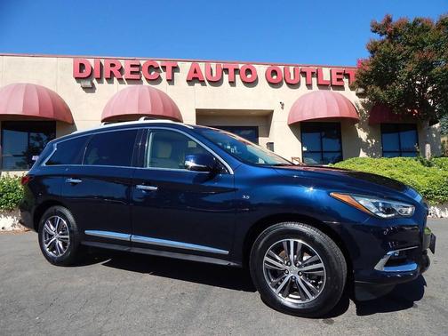 Blue 2019 INFINITI QX60 Luxe