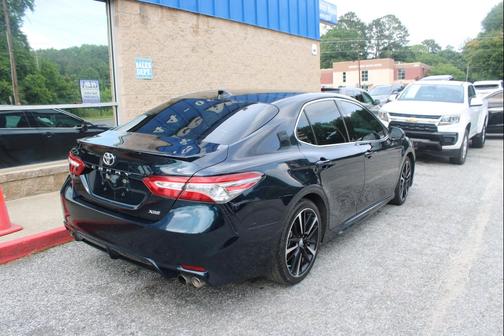 Blue 2019 Toyota Camry XSE
