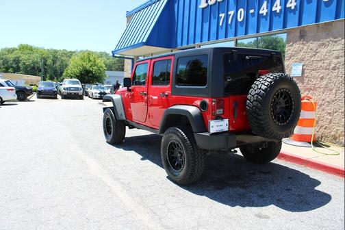 Red 2018 Jeep Wrangler JK Unlimited Willys Wheeler W