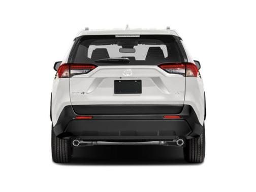 White 2019 Toyota RAV4 LE