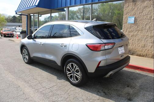 Silver 2021 Ford Escape SEL
