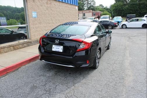 Black 2019 Honda Civic LX