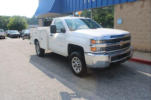 White 2016 Chevrolet Silverado 3500 WT
