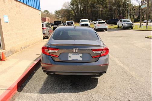 Gray 2018 Honda Accord LX 1.5T CVT