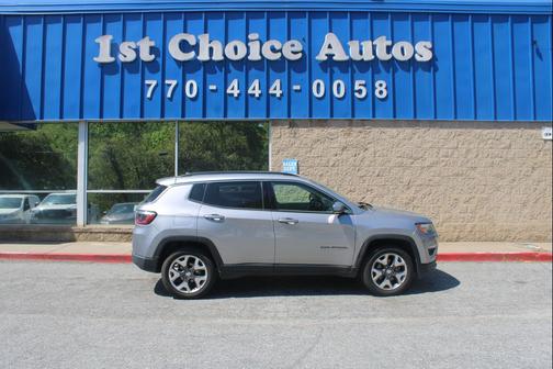Silver 2021 Jeep Compass Limited
