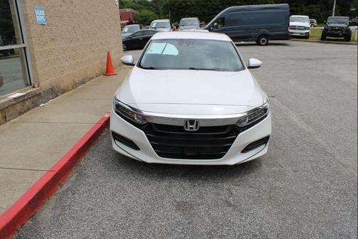 White 2018 Honda Accord LX 1.5T CVT