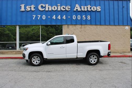 White 2022 Chevrolet Colorado LT