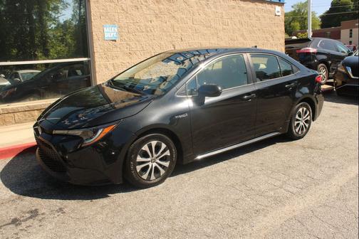 Black 2020 Toyota Corolla Hybrid LE