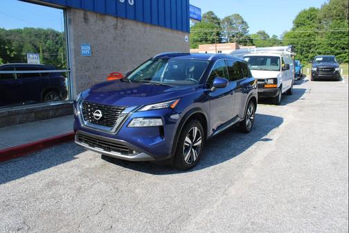 Blue 2023 Nissan Rogue SL