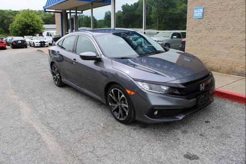 Gray 2020 Honda Civic Sport