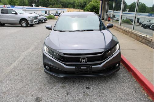 Gray 2020 Honda Civic Sport