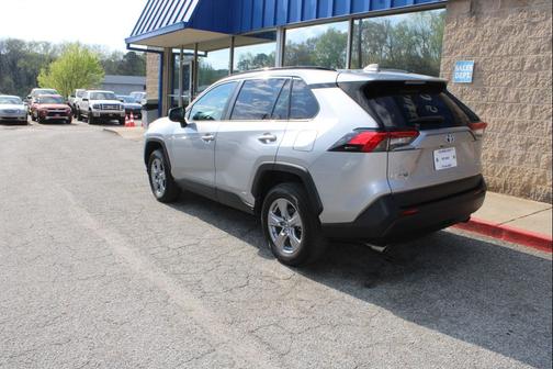 Silver 2022 Toyota RAV4 Hybrid LE