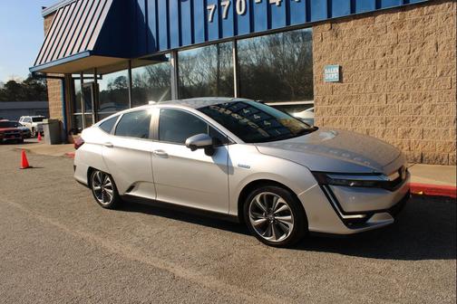Gray 2018 Honda Clarity Plug-In Hybrid Touring Sedan