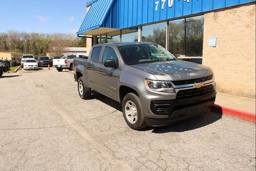 Gray 2022 Chevrolet Colorado WT