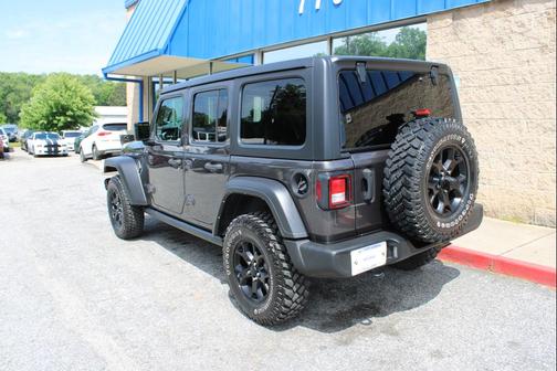 Gray 2022 Jeep Wrangler Willys