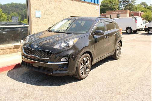 Black 2022 Kia Sportage EX