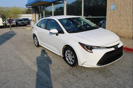 White 2023 Toyota Corolla LE