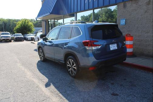 Blue 2021 Subaru Forester Limited