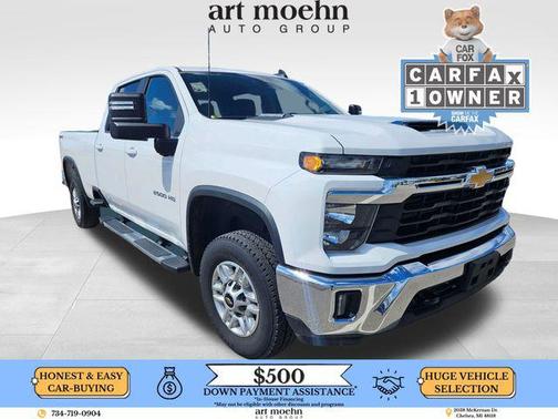 Summit White 2025 Chevrolet Silverado 2500 LT