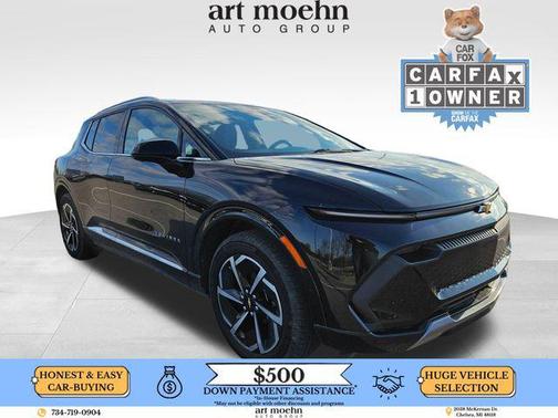 Black 2025 Chevrolet Equinox EV LT