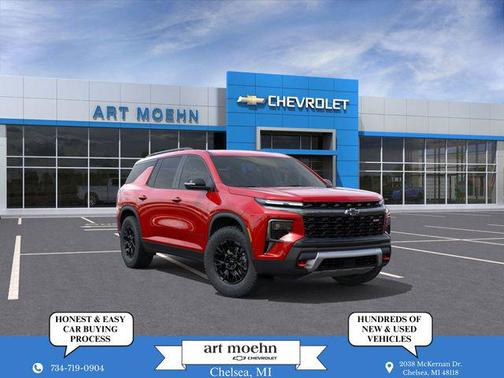 Radiant Red Tintcoat 2025 Chevrolet Traverse AWD Z71