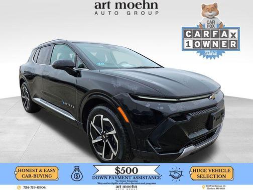 Black 2025 Chevrolet Equinox EV LT