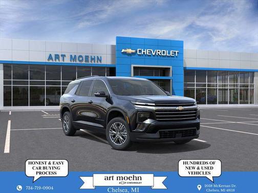 Mosaic Black Metallic 2026 Chevrolet Traverse LT