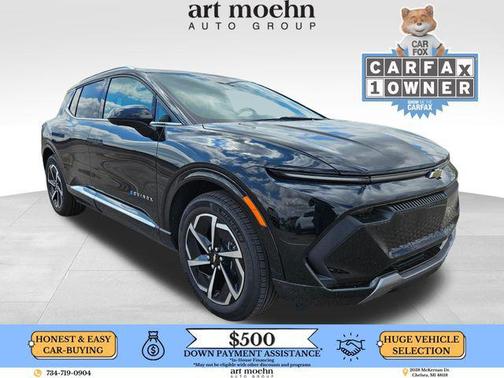 Black 2025 Chevrolet Equinox EV LT