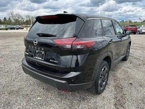 Super Black 2024 Nissan Rogue SV