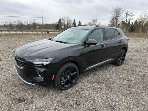 Ebony Twilight Metallic 2023 Buick Envision Preferred AWD