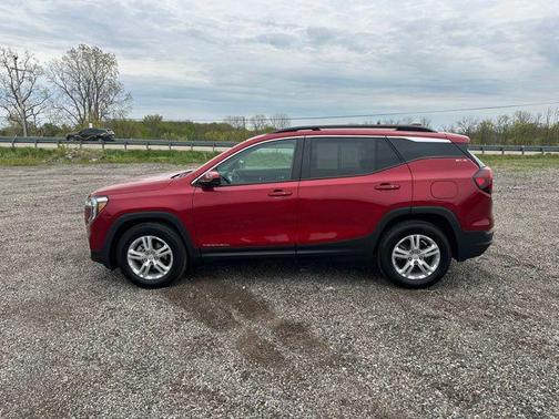 Volcanic Red Tintcoat 2023 GMC Terrain SLE