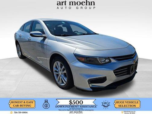 Silver Ice Metallic 2017 Chevrolet Malibu 1LT