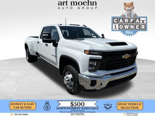 Summit White 2024 Chevrolet Silverado 3500 WT