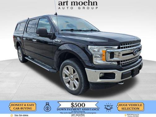 Agate Black Metallic 2019 Ford F-150 XLT