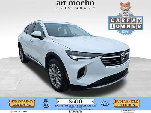 Summit White 2022 Buick Envision FWD Preferred