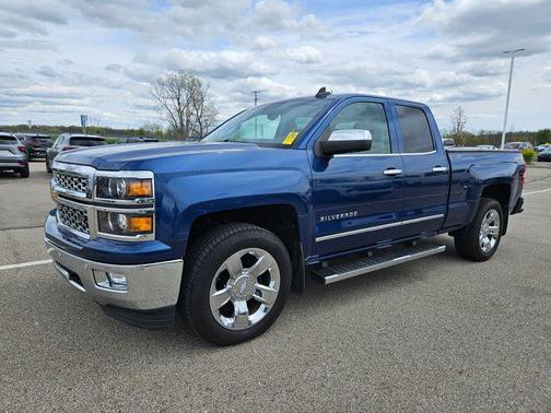 Deep Ocean Blue Metallic 2015 Chevrolet Silverado 1500 LTZ
