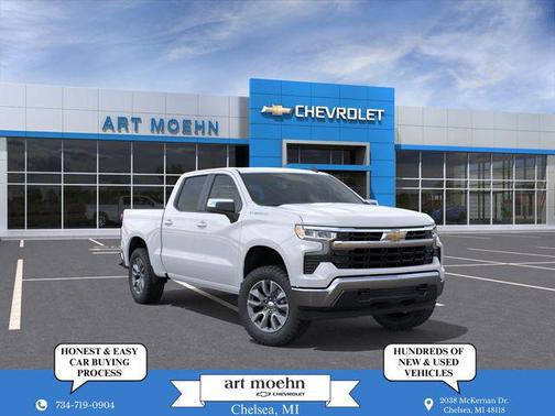 Summit White 2026 Chevrolet Silverado 1500 LT