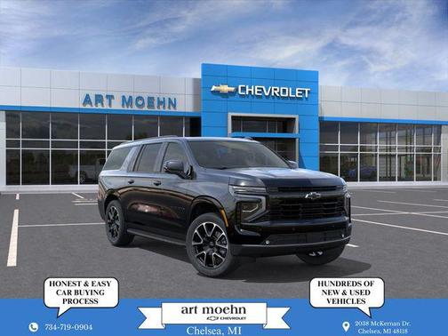 Black 2026 Chevrolet Suburban RST