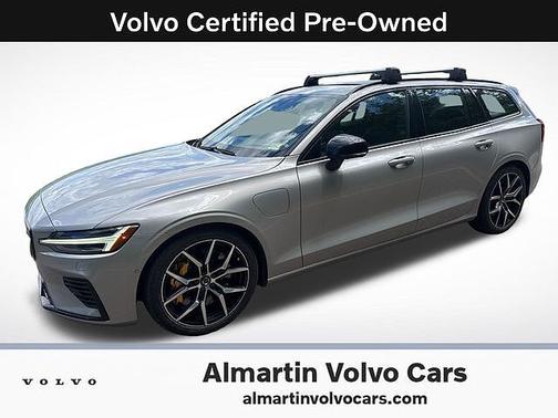 Silver Dawn 2024 Volvo V60 Recharge Plug-In Hybrid Polestar