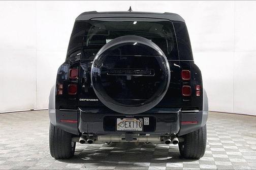 Santorini Black 2024 Land Rover Defender P500 SE